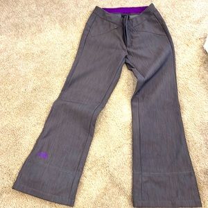 Ladies Northface grey ski pants . Medium. Good condition.